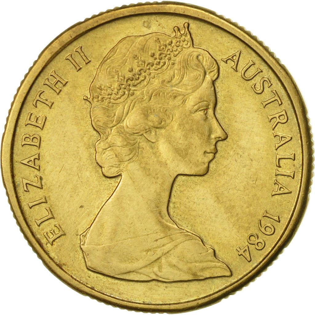 Australia | 1 Dollar Coin | Kangaroos | Km:77 | 1984
