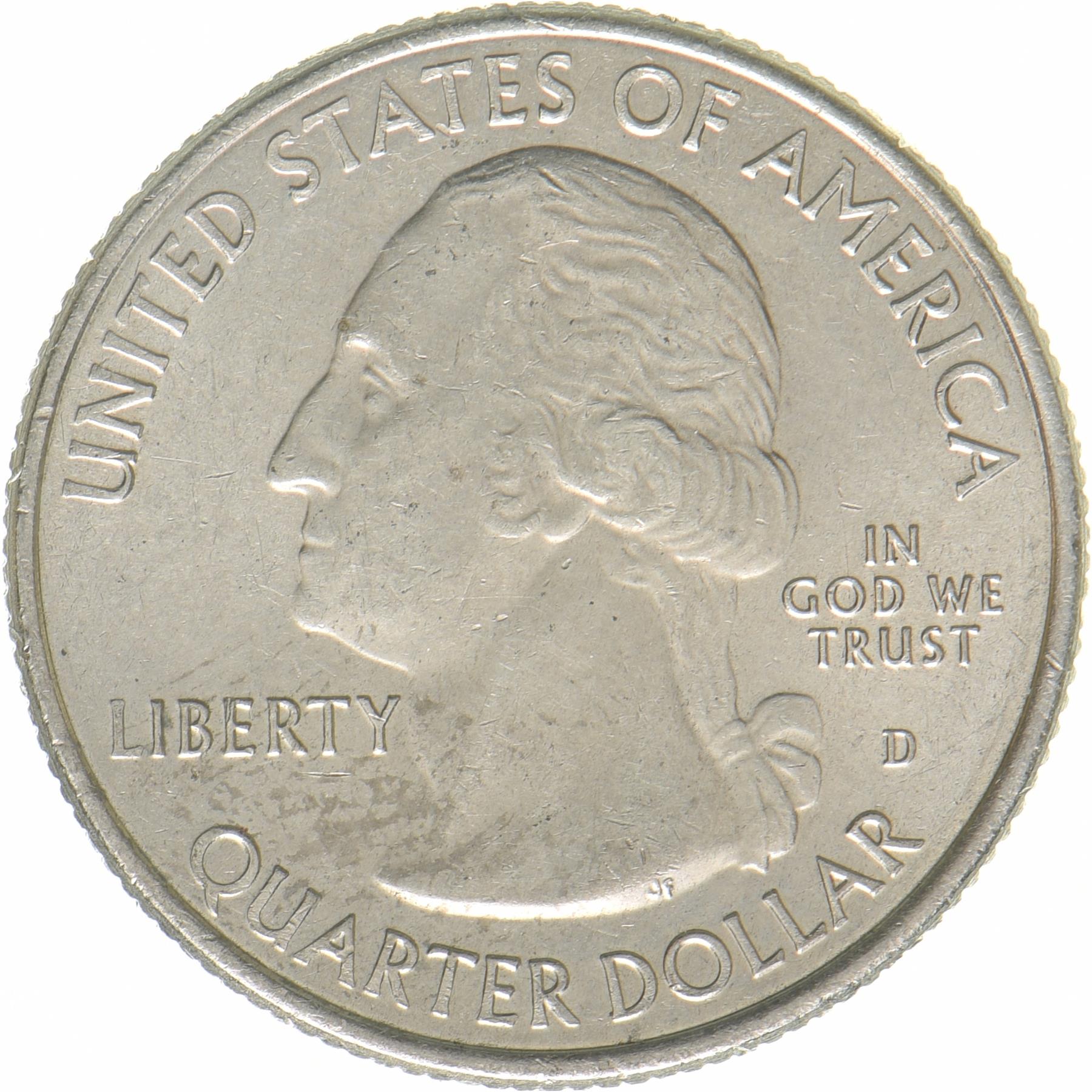 United States | 1/4 Dollar Coin | Fort Moultrie | KM:639 | 2016