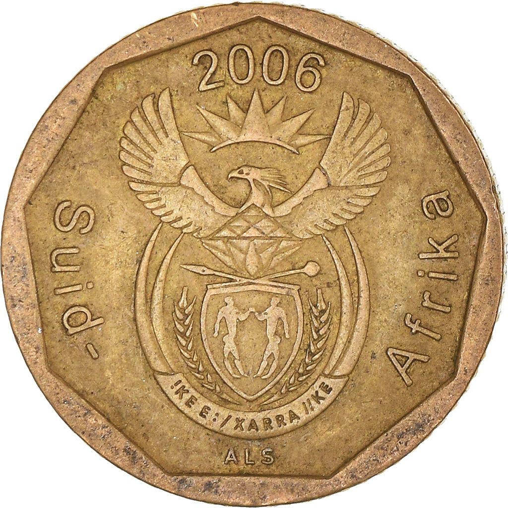 Sør-Afrika 10 Cent Afrikaans Legende - Suid-Afrika Mynt KM487 2006