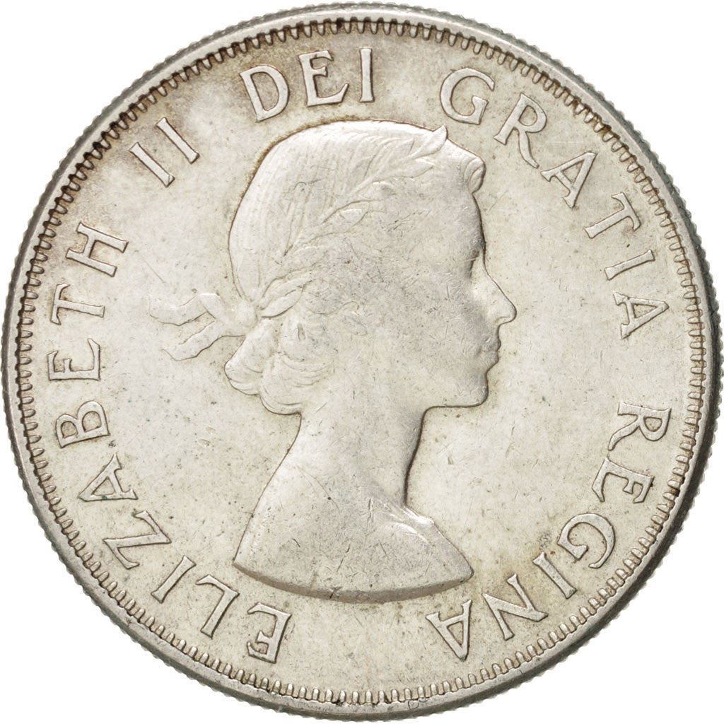 Canada | 50 Cents Coin | Silver | 1st portrait | KM:53 | 1953-1958