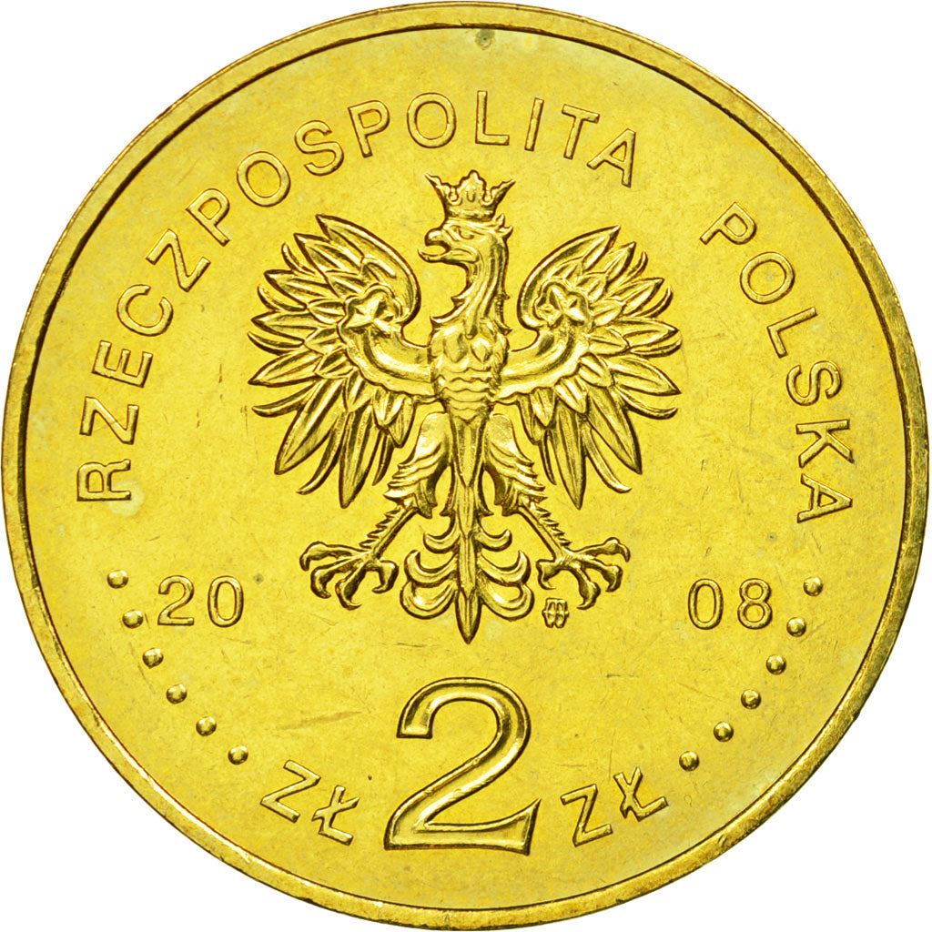 Poland | 2 Zlotys Coin | Greater Poland Uprising | Y:662 | 2008