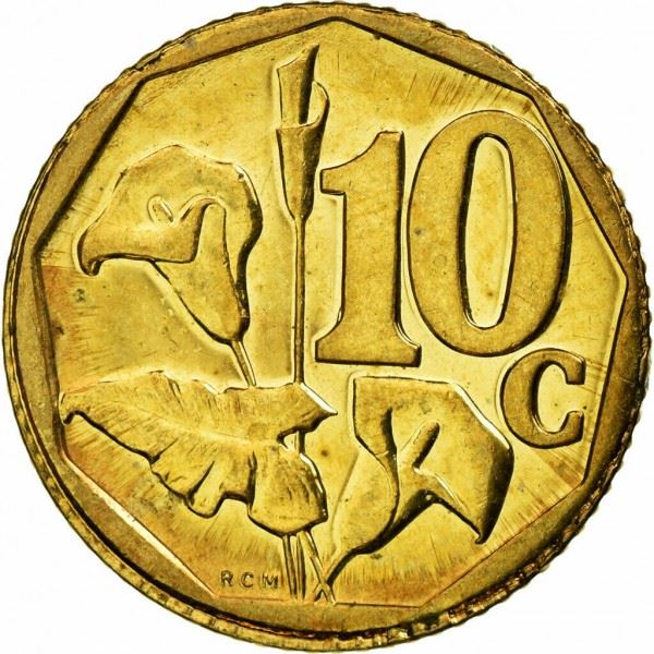 Sydafrika 10 Cent Venda Legend - Afurika Tshipembe Mynt KM494 2010
