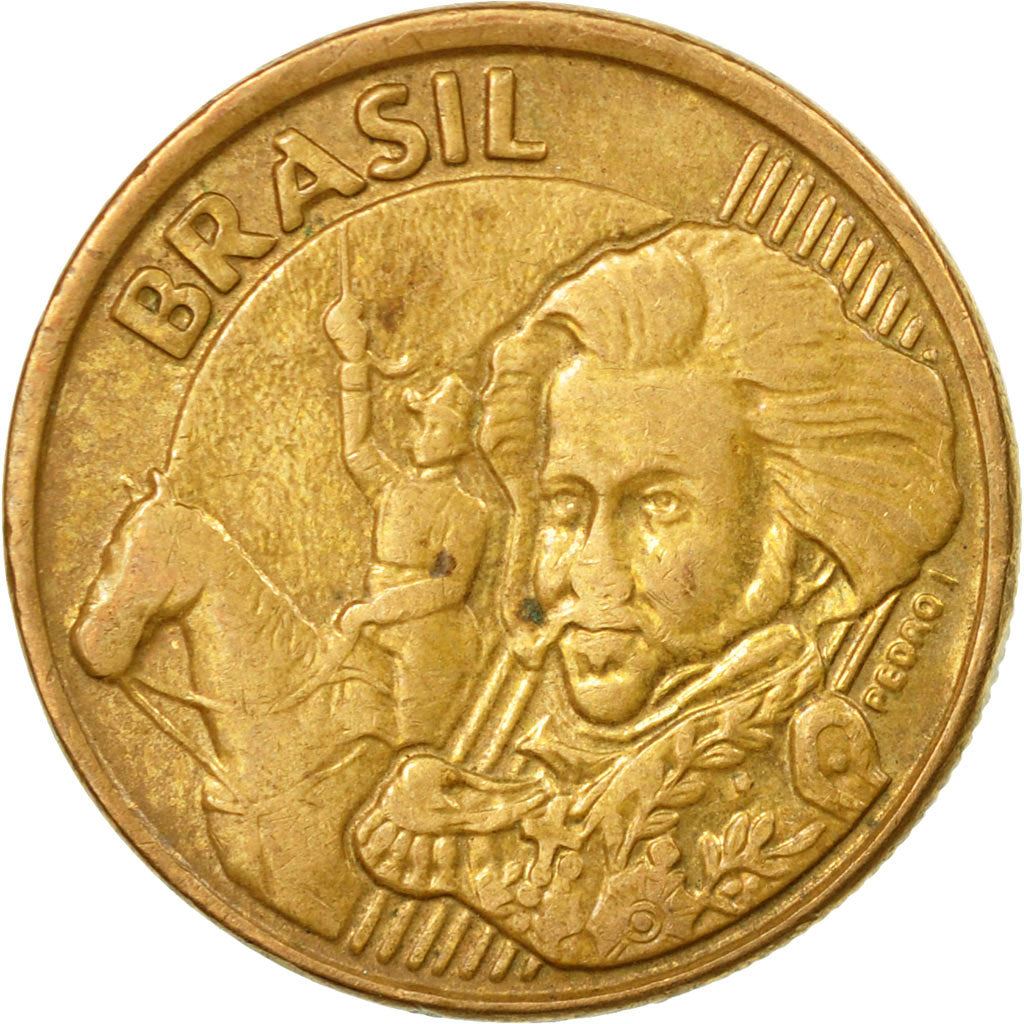 Brazil | 10 Centavos Coin | Pedro I | Km:649 | 1998 - 2024