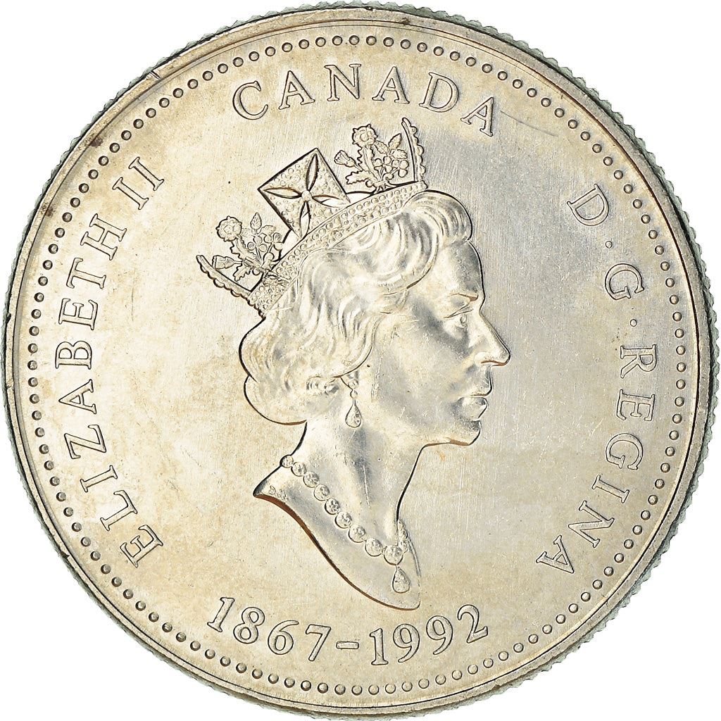 Canada | 25 Cents Coin | Nickel | Alberta | KM:221 | 1992