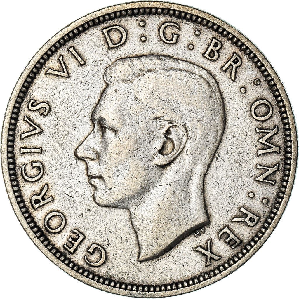 United Kingdom | 1/2 Crown Coin | George VI | KM:856 | 1937 - 1946