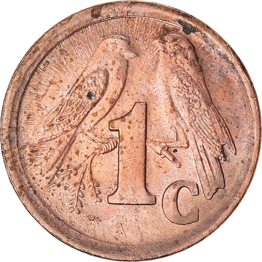South Africa 1 Cent SOUTH AFRICA - SUID-AFRIKA Coin KM132 1990 - 1995