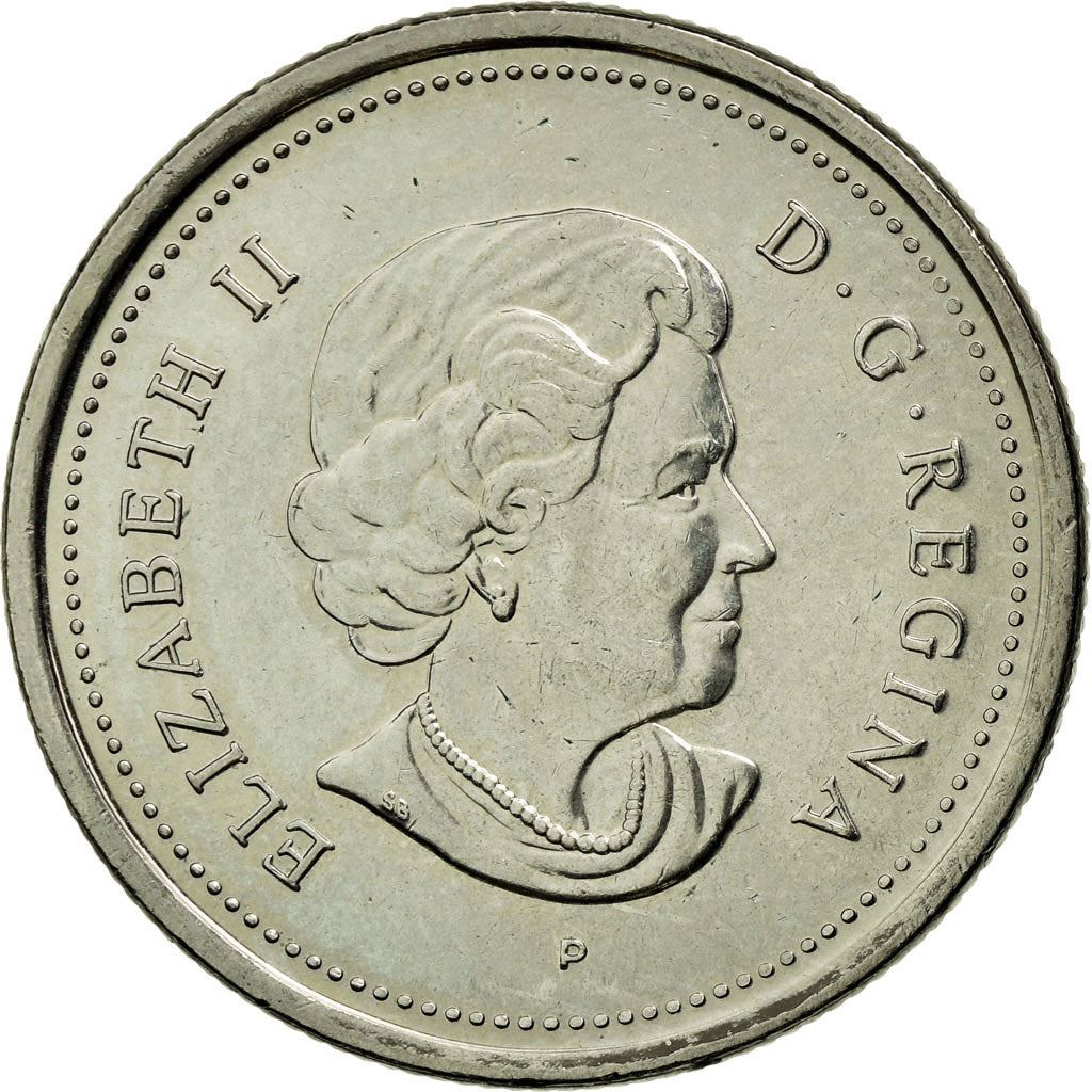 Canada | 25 Cents Coin | Year of the Veteran | Nickel plated steel | KM:535 | 2005