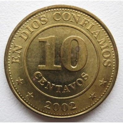 Nicaragua Coin Nicaraguan 10 Centavos Coin | KM98 | 2002