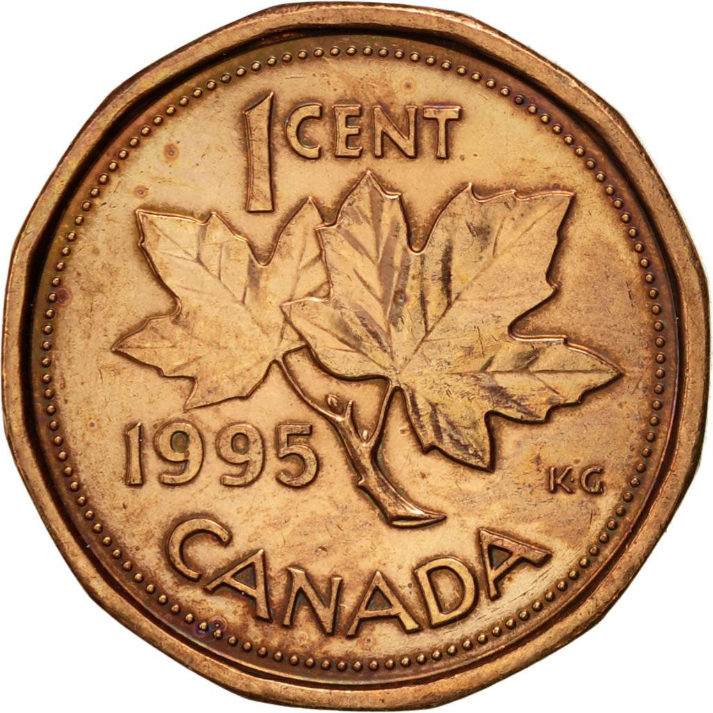 Canada | 1 Cent Coin | Queen Elizabeth II | Km:181 | 1990 - 1996