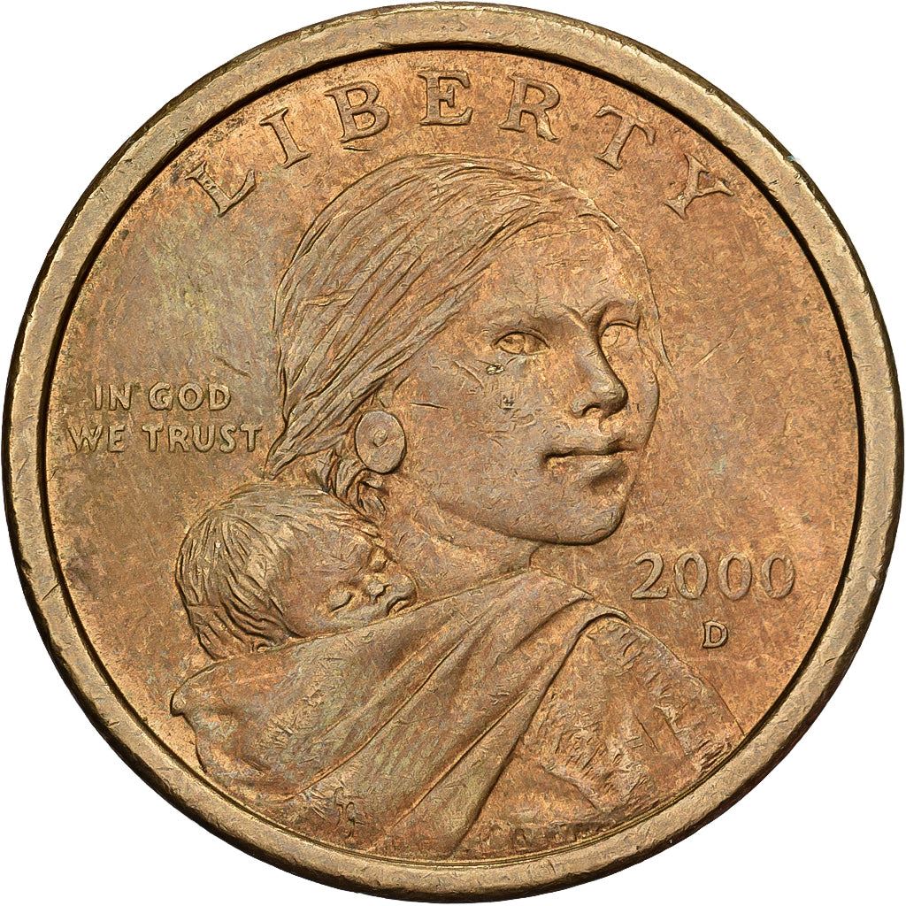 United States | 1 Dollar Coin | Sacagawea | Km:310 | 2000 - 2008