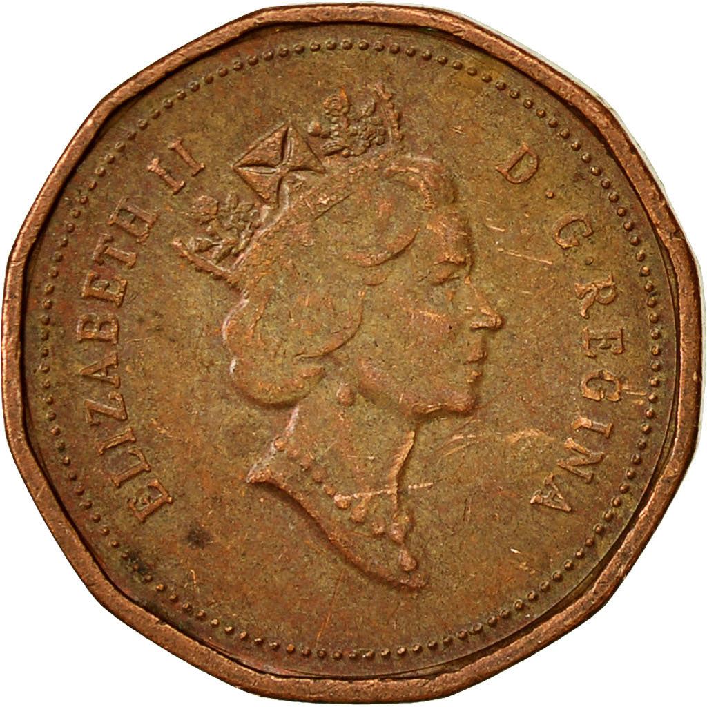 Canada | 1 Cent Coin | Queen Elizabeth II | Km:181 | 1990 - 1996