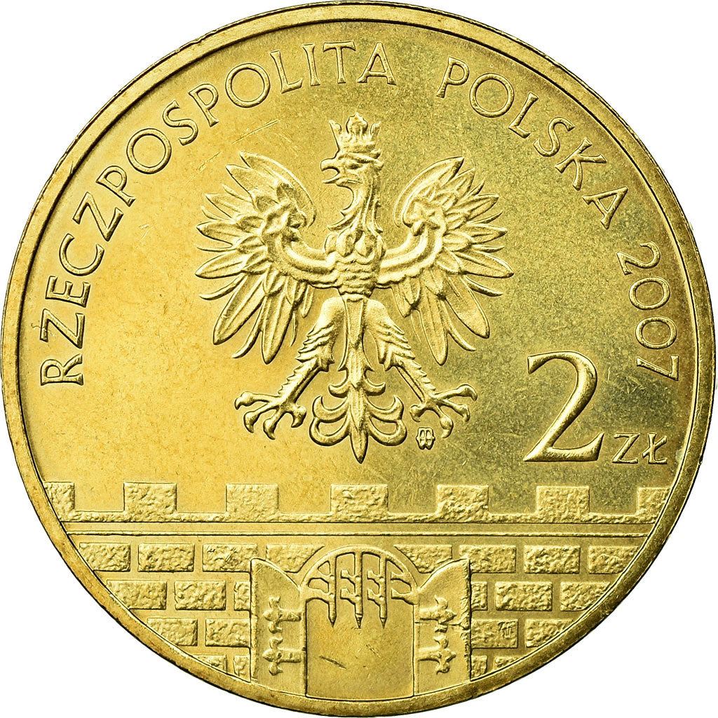 Poland | 2 Zlotys Coin | Kłodzko | Y:624 | 2007