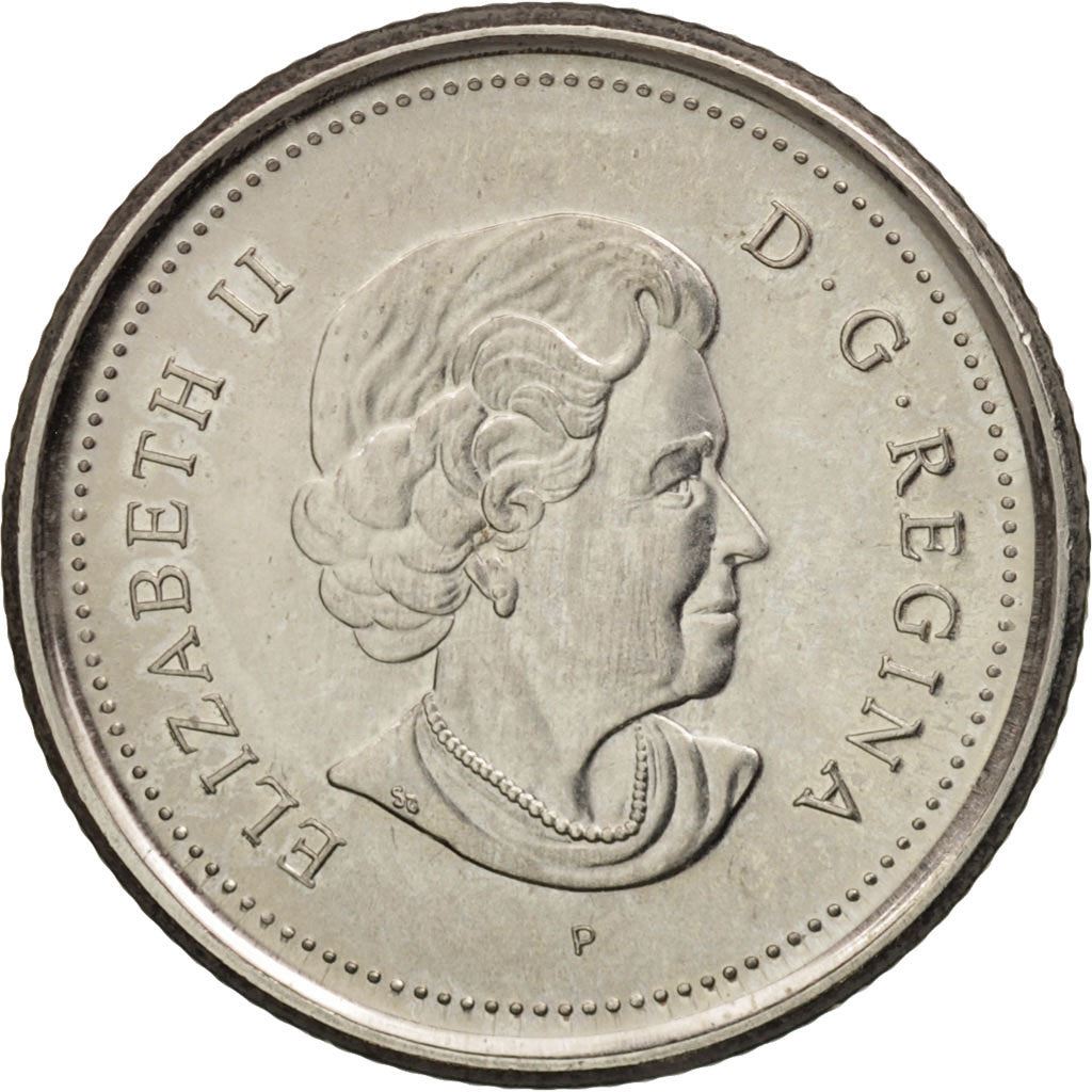 Canada | 10 Cents Coin | Nickel plated steel | KM:492 | 2003-2022