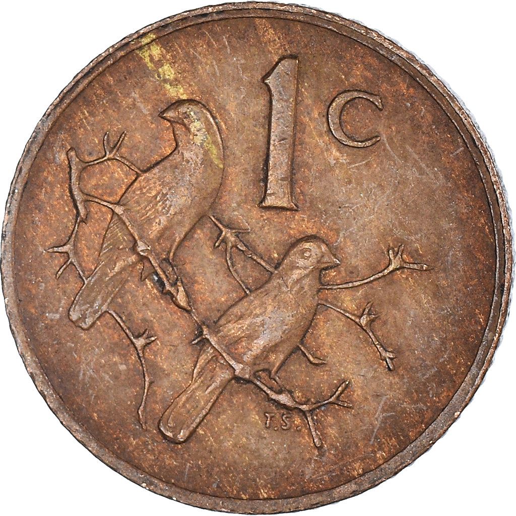South Africa 1 Cent Coin | Nicolaas J. Diederichs | KM98 | 1979