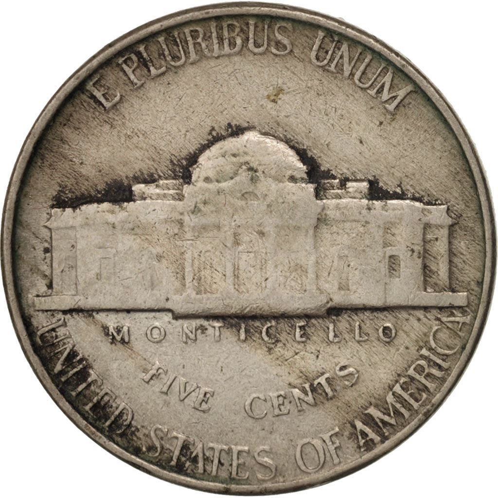 United States | 5 Cents Coin | Thomas Jefferson | Km:192 | 1938 - 2003