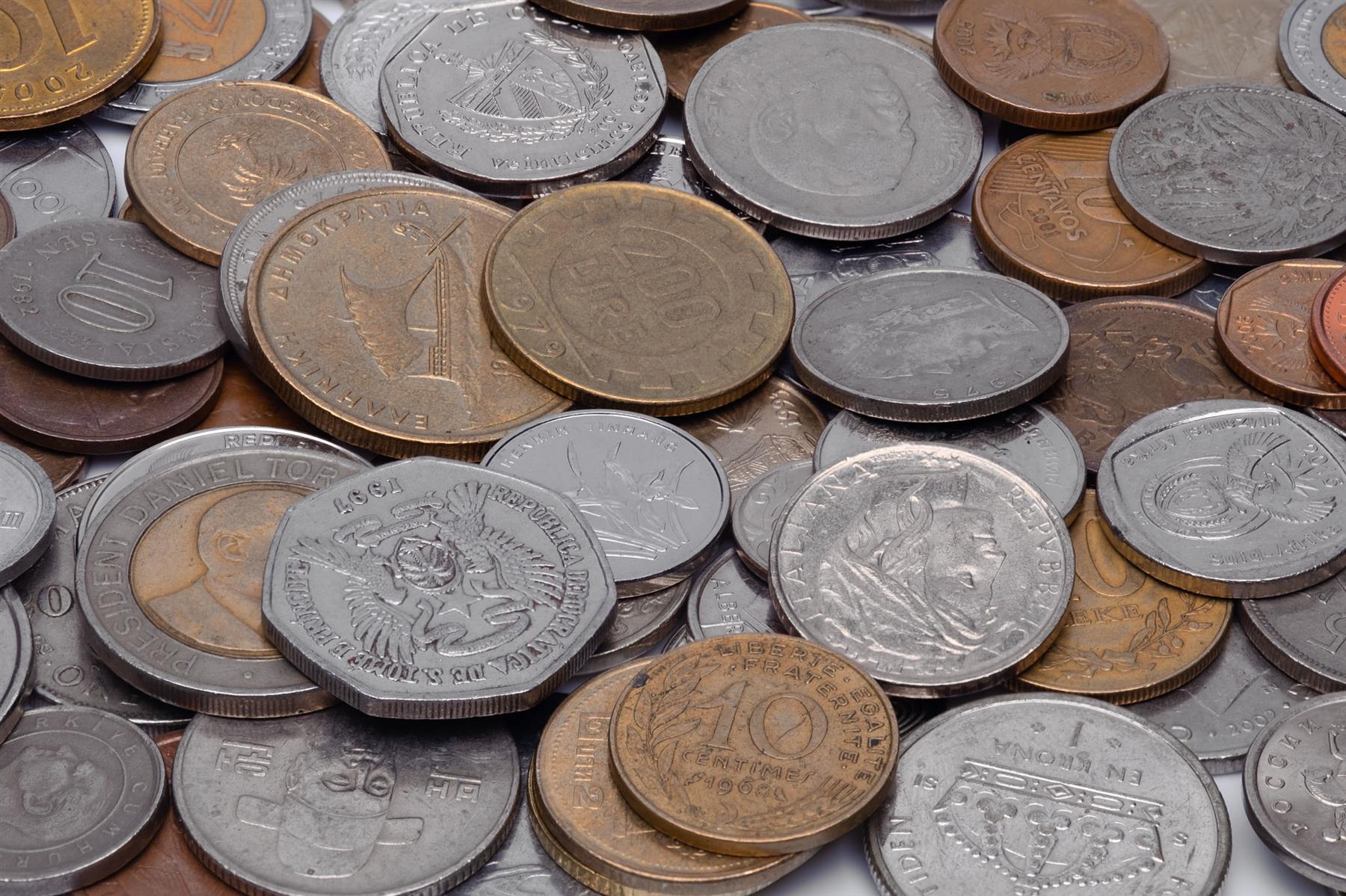 Coin Collection including Currency Album | Full Numismatic Book of Different Coins | 50 Unique Foreign Countries | Complete Coins Collections | Perfect Choice for Money Collectors