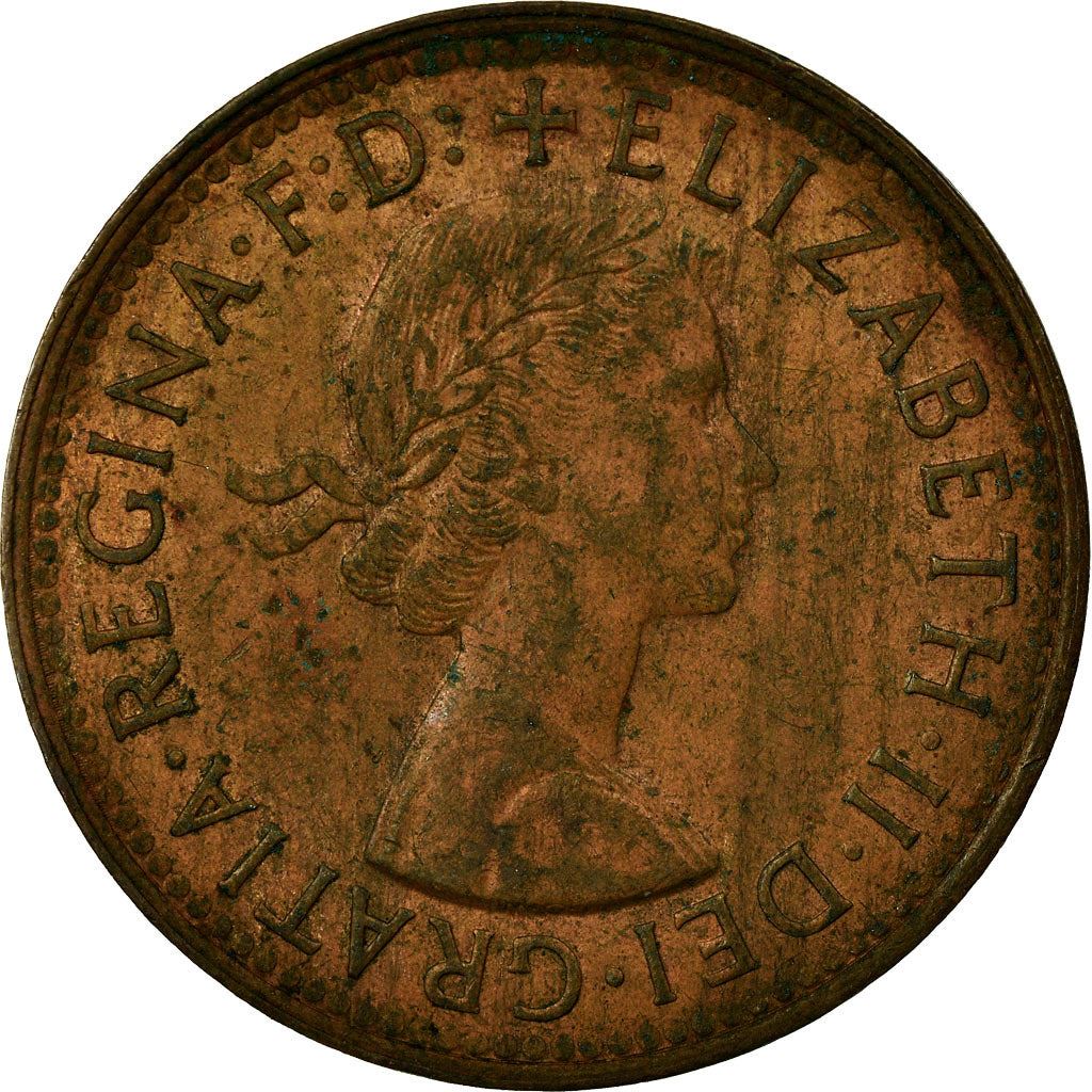 Australia | 1/2 Penny Coin | Kangaroo | Km:61 | 1959 - 1964