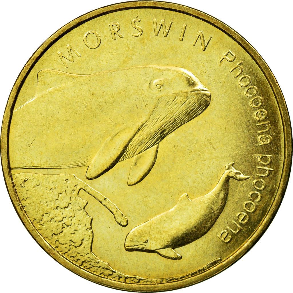 Poland | 2 Zlotys Coin | Morświn | Y:464 | 2004