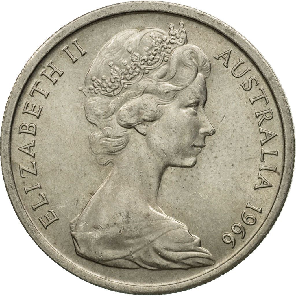 Australia | 10 Cents Coin | Lyrebird | Km:65 | 1966 - 2019
