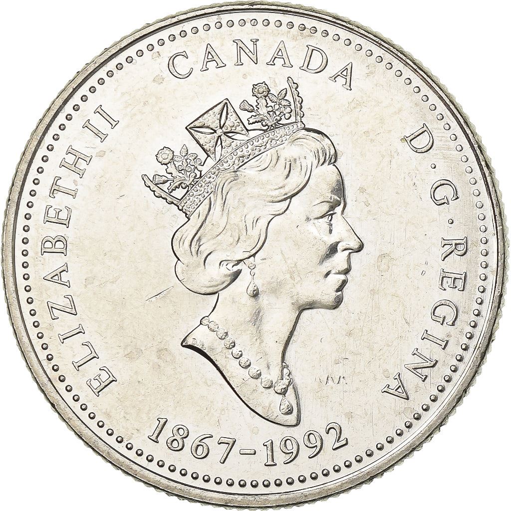 Canada | 25 Cents Coin | Nickel | New Brunswick | KM:203 | 1992