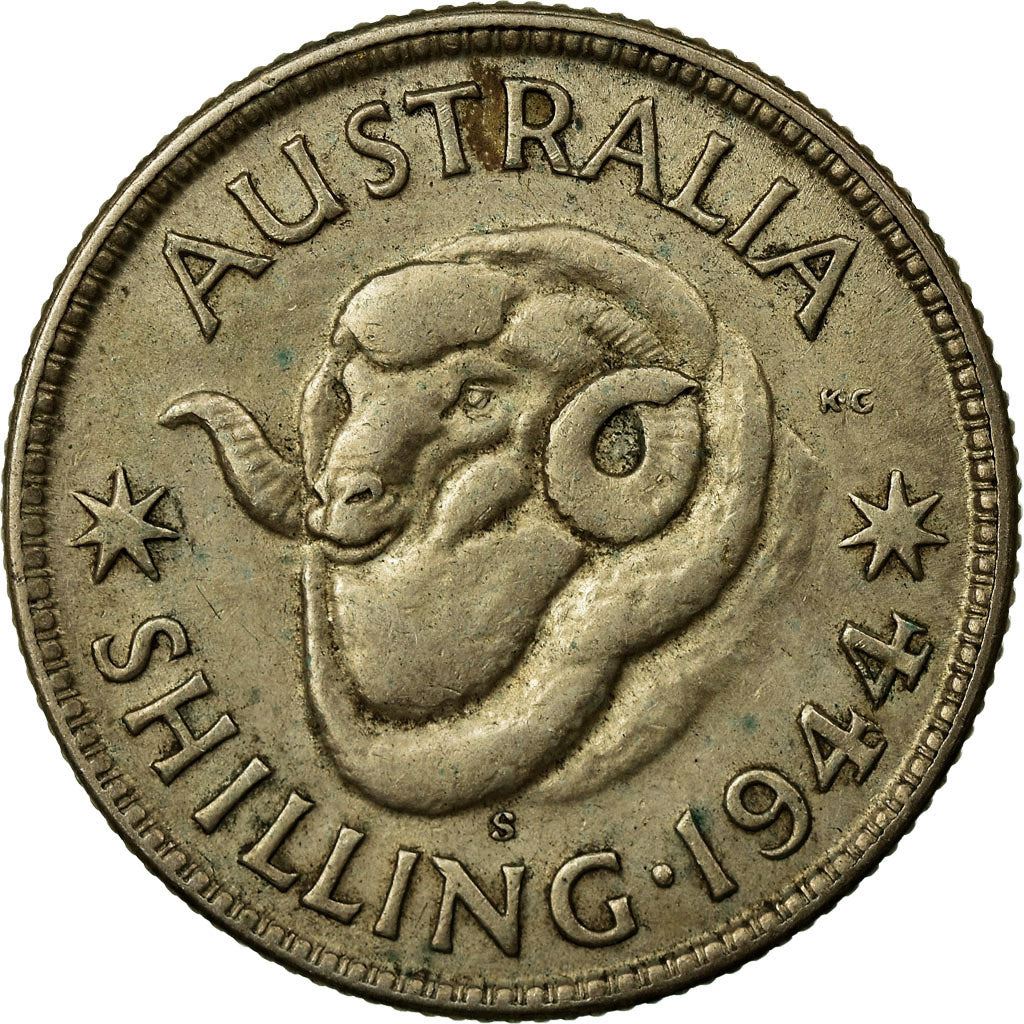 Australia | 1 Shilling Coin | Ram | Km:39 | 1938 - 1945