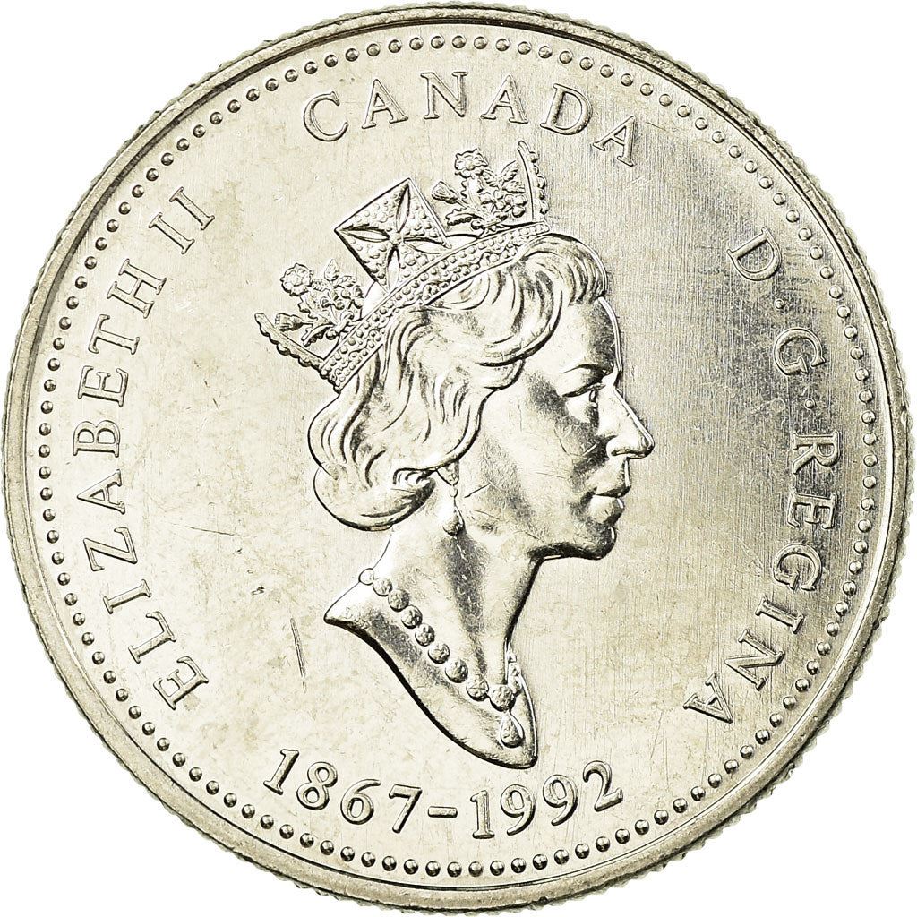 Canada | 25 Cents Coin | Nickel | New Brunswick | KM:203 | 1992