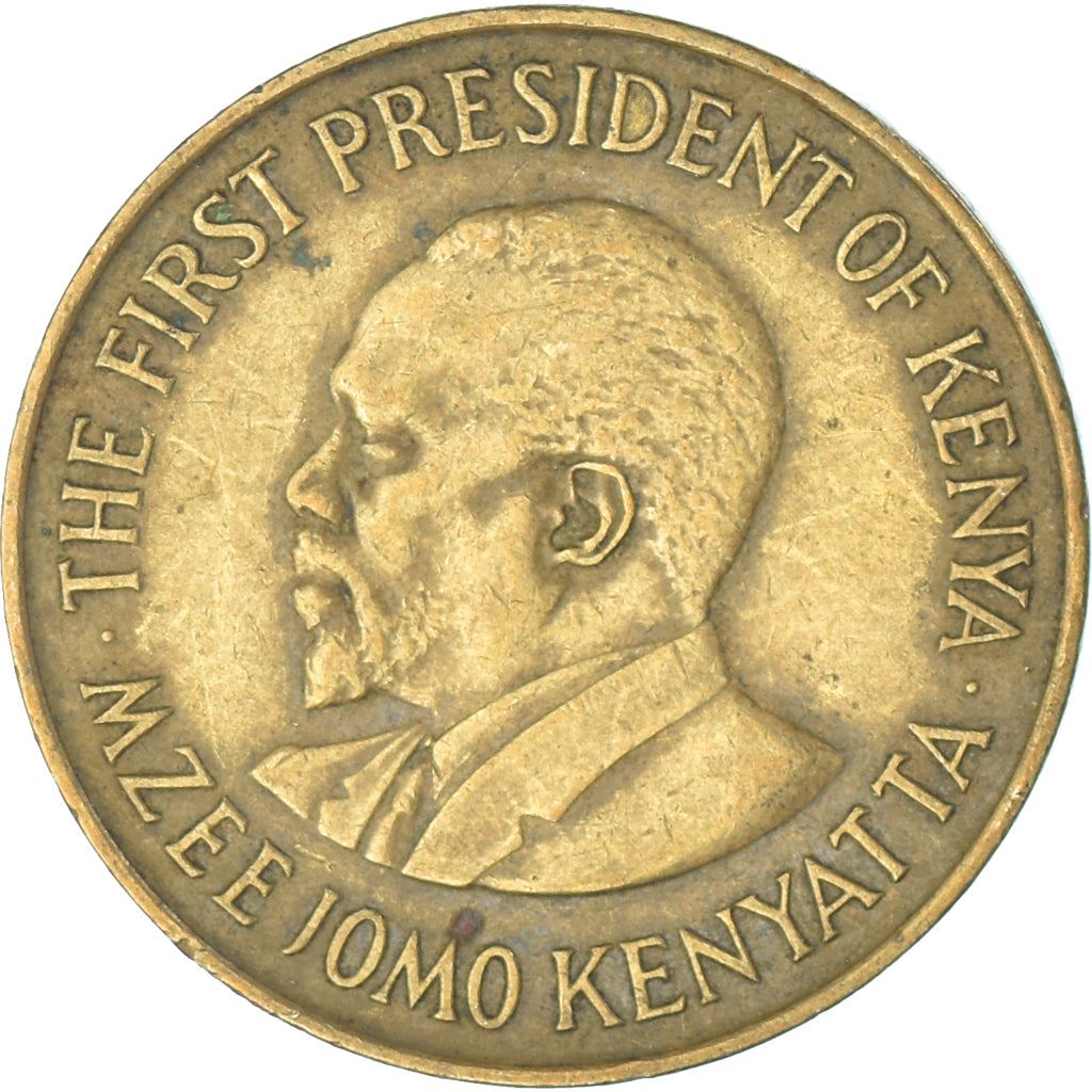 Kenya 5 Cents | Jomo Kenyatta 1963 - 1978 Coin | KM10 | 1969 - 1978
