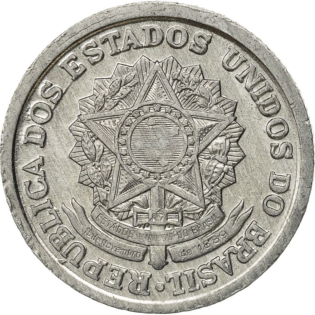 Brazil | 1 Cruzeiro Coin | Star | Km:570 | 1957 - 1961