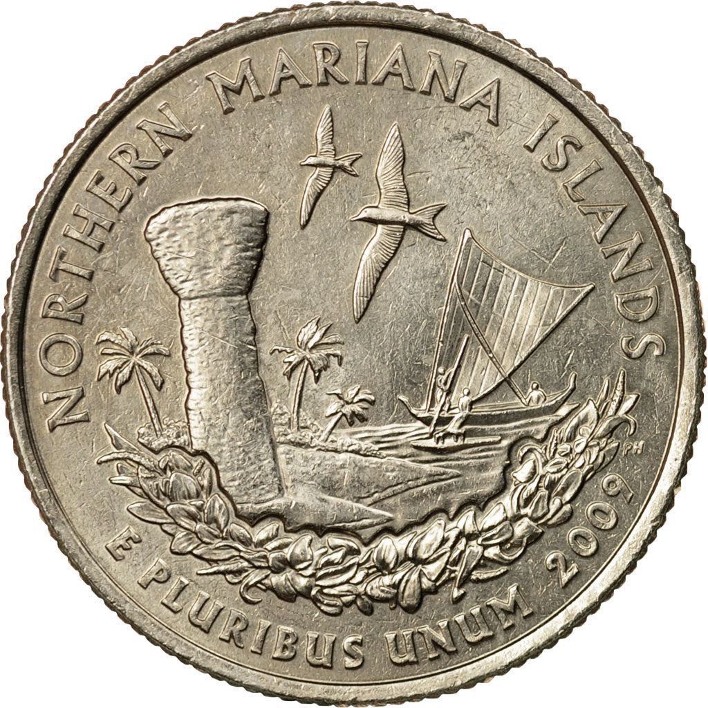 United States | 1/4 Dollar Coin | Northern Mariana Islands | Km:466 | 2009