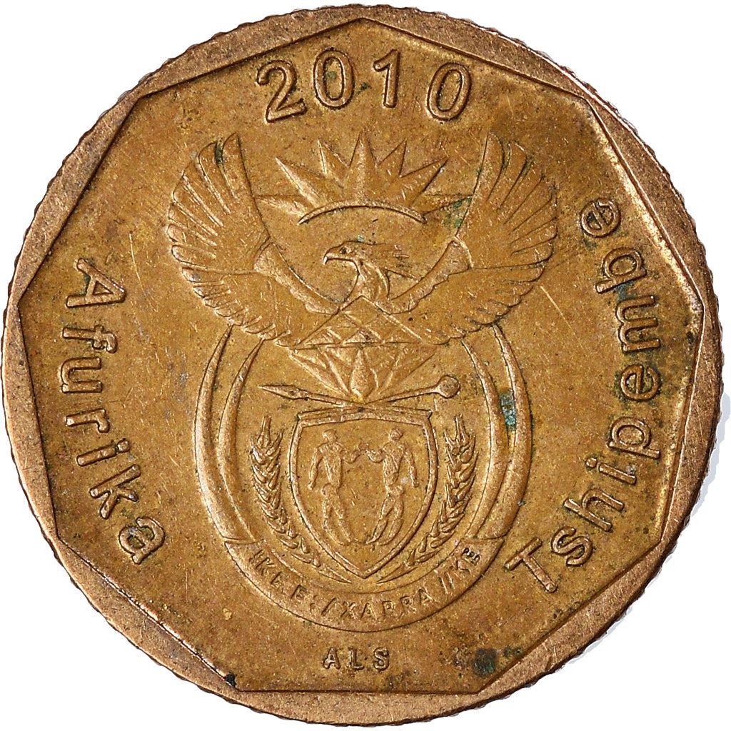 Sydafrika 10 Cent Venda Legend - Afurika Tshipembe Mynt KM494 2010