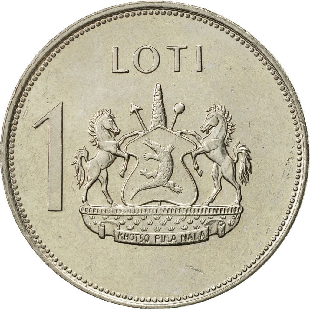 Lesotho | 1 Loti Coin | Moshoeshoe II | Copper-nickel | KM:22 | 1979-1989