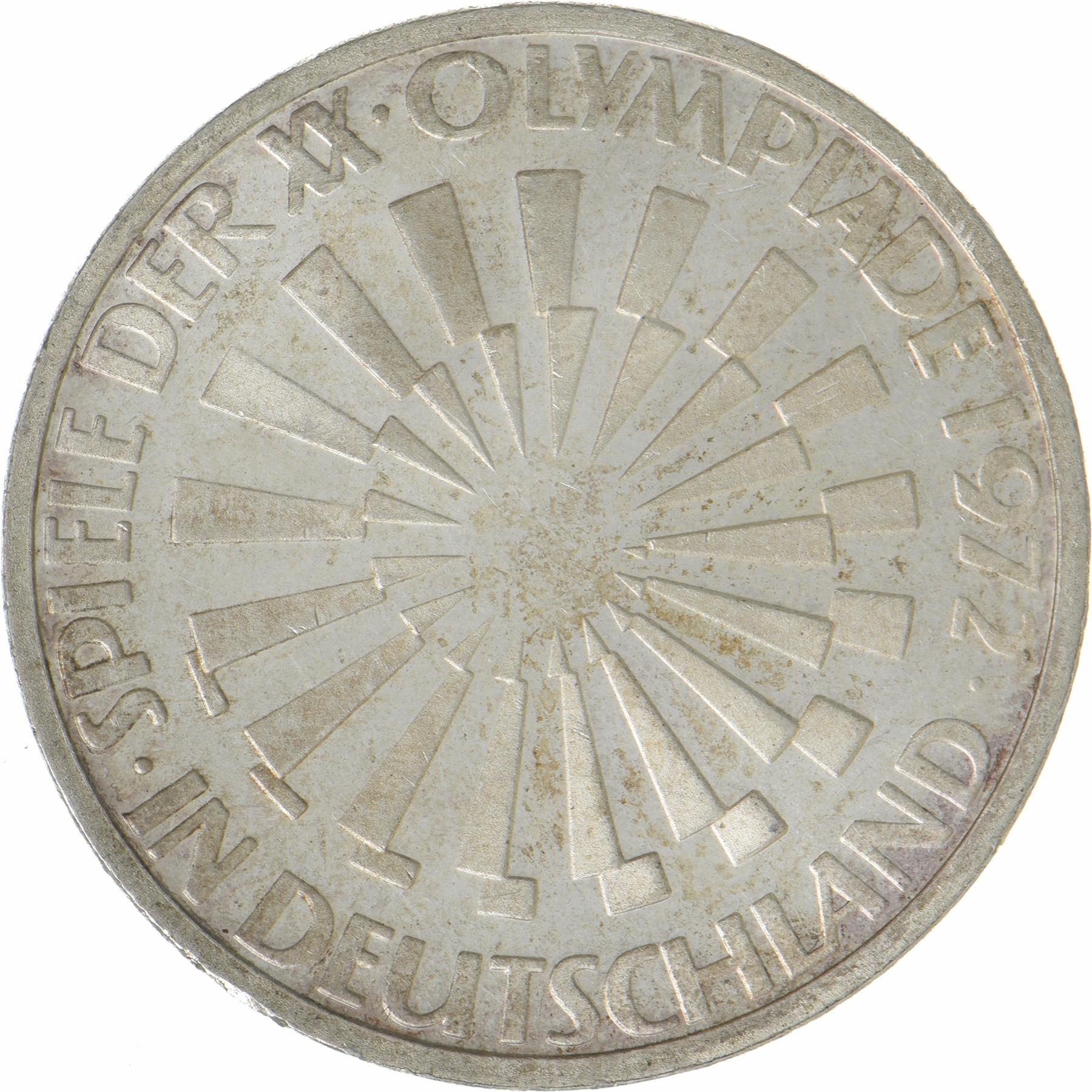 Federal Republic of Germany | 10 Deutsche Mark Coin | Olympic Games | KM:130 | 1972