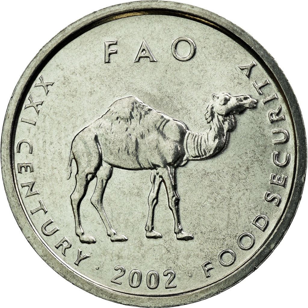 Somalia | 10 Shillings Coin | Dromedary Camel | Km:46 | 1999 - 2002
