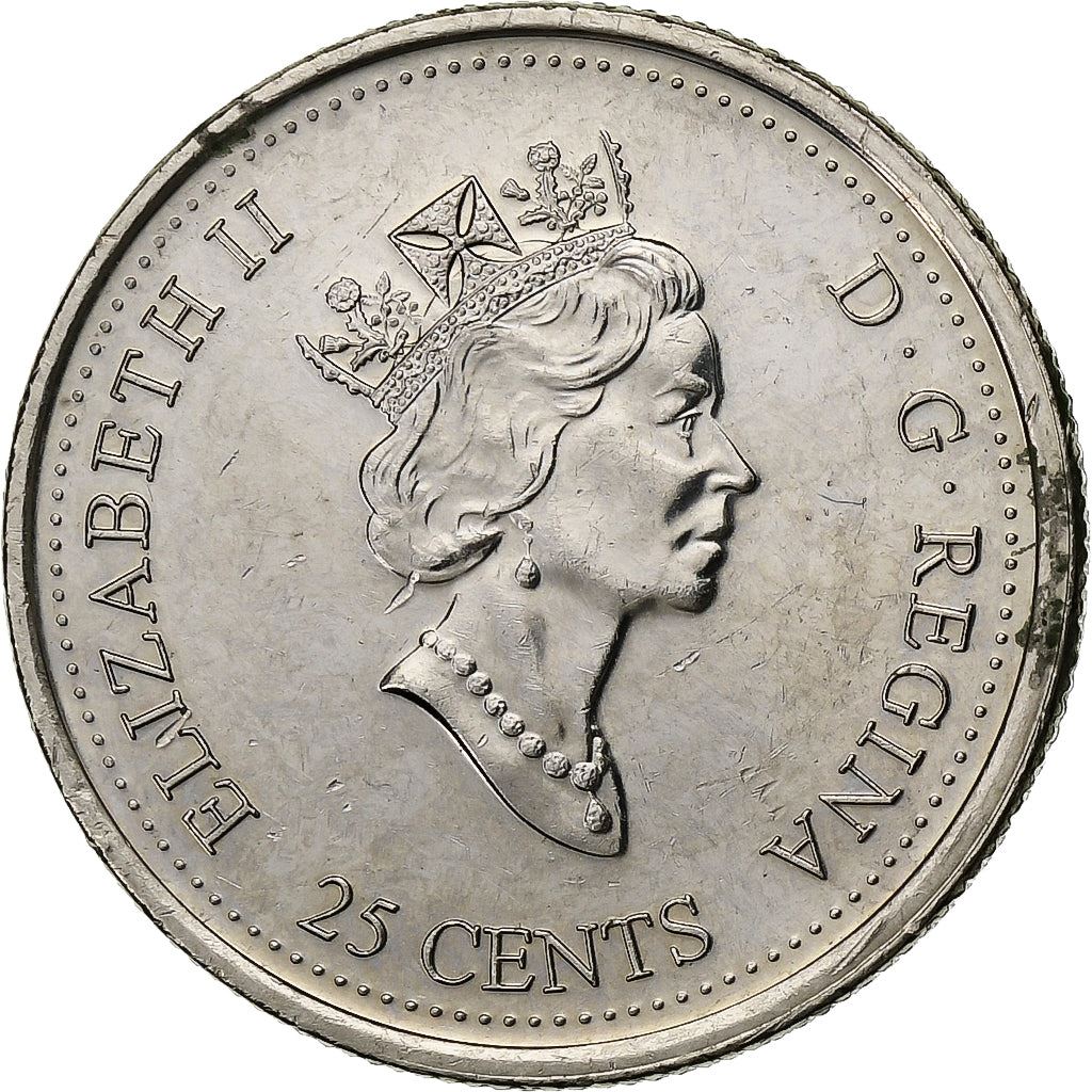 Canada | 25 Cents Coin | Community | Nickel | KM:376 | 2000