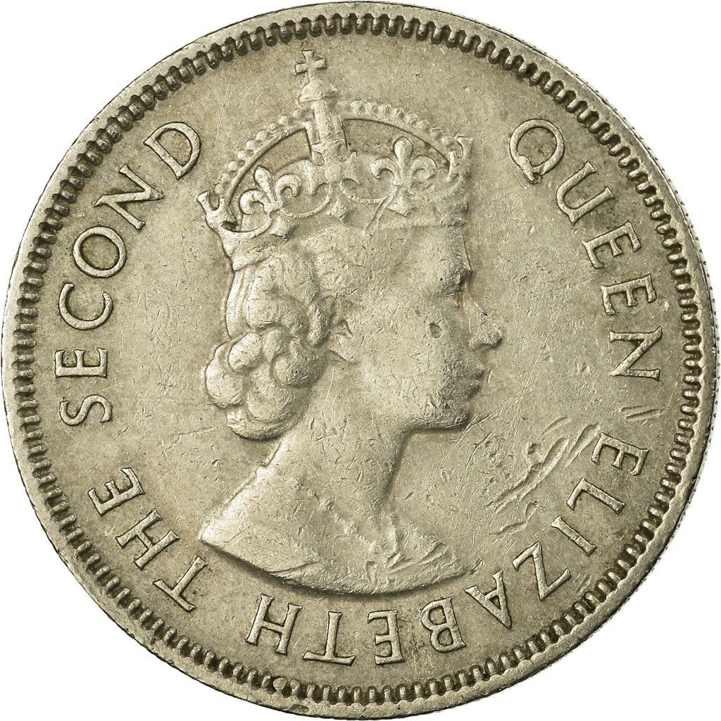Seychelles | 1/2 Rupee Coin | Elizabeth II | Km:12 | 1954 - 1974