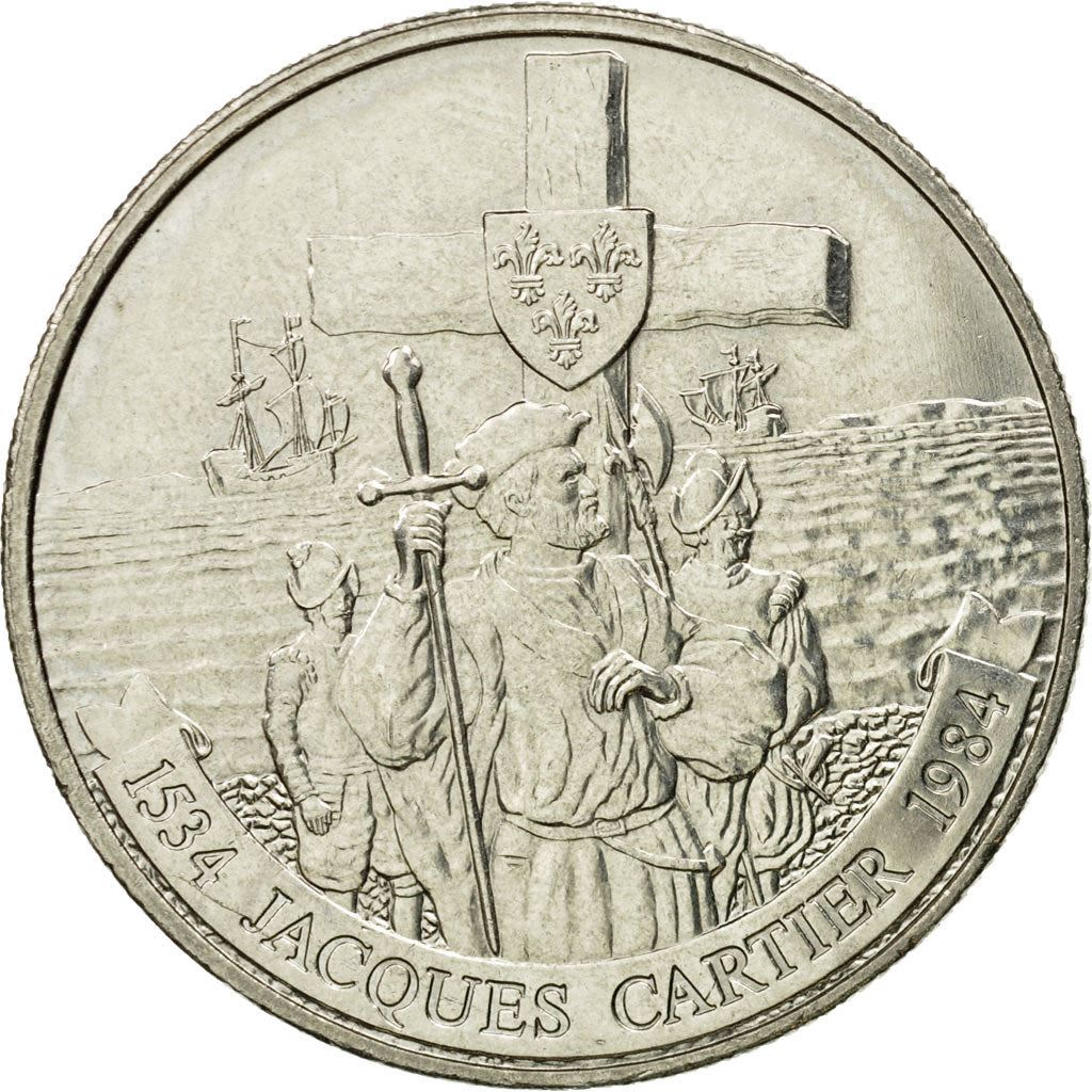 Canada | 1 Dollar Coin | Jacques Cartier | Nickel | KM:141 | 1984