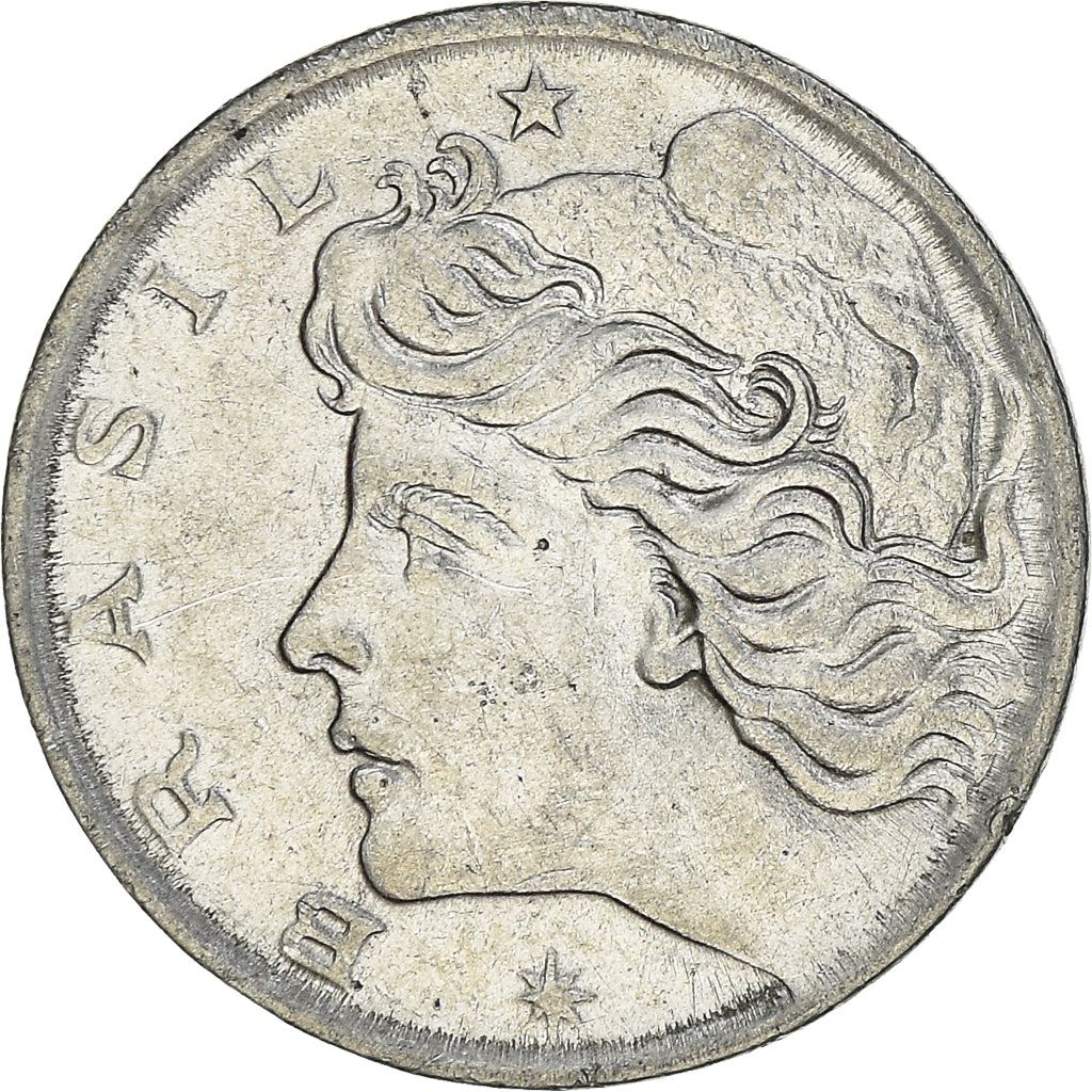 Brazil | 1 Centavo Coin | Effigy | Km:575.1 | 1967