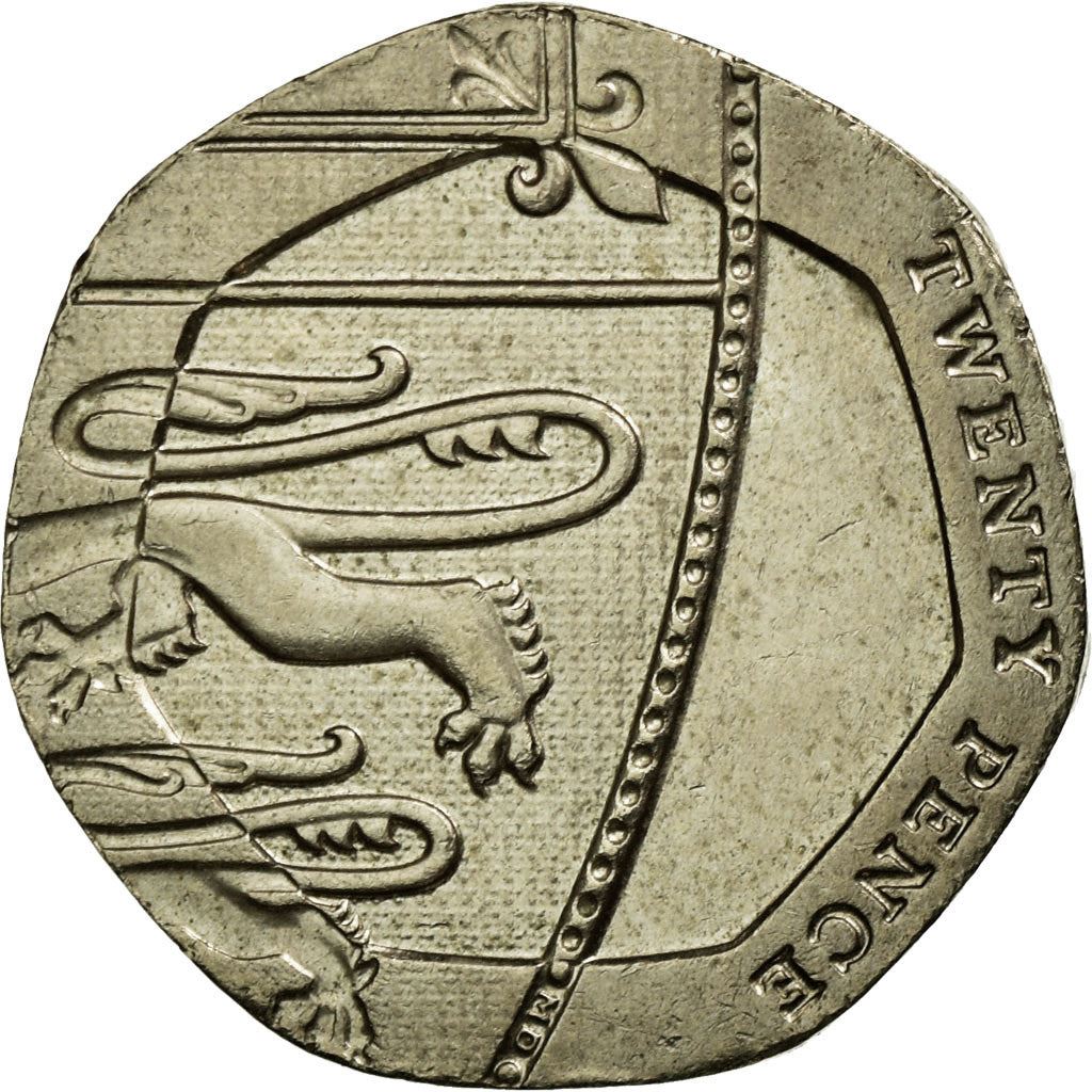 United Kingdom | 20 Pence Coin | Elizabeth II | Km:1111 | 2008 - 2015