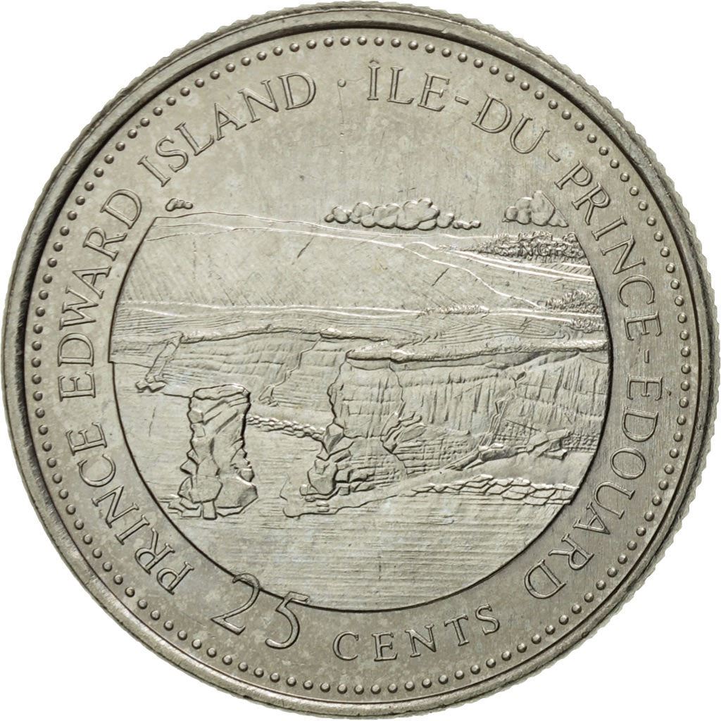 Canada | 25 Cents Coin | Nickel | Cousins Shore | KM:222 | 1992