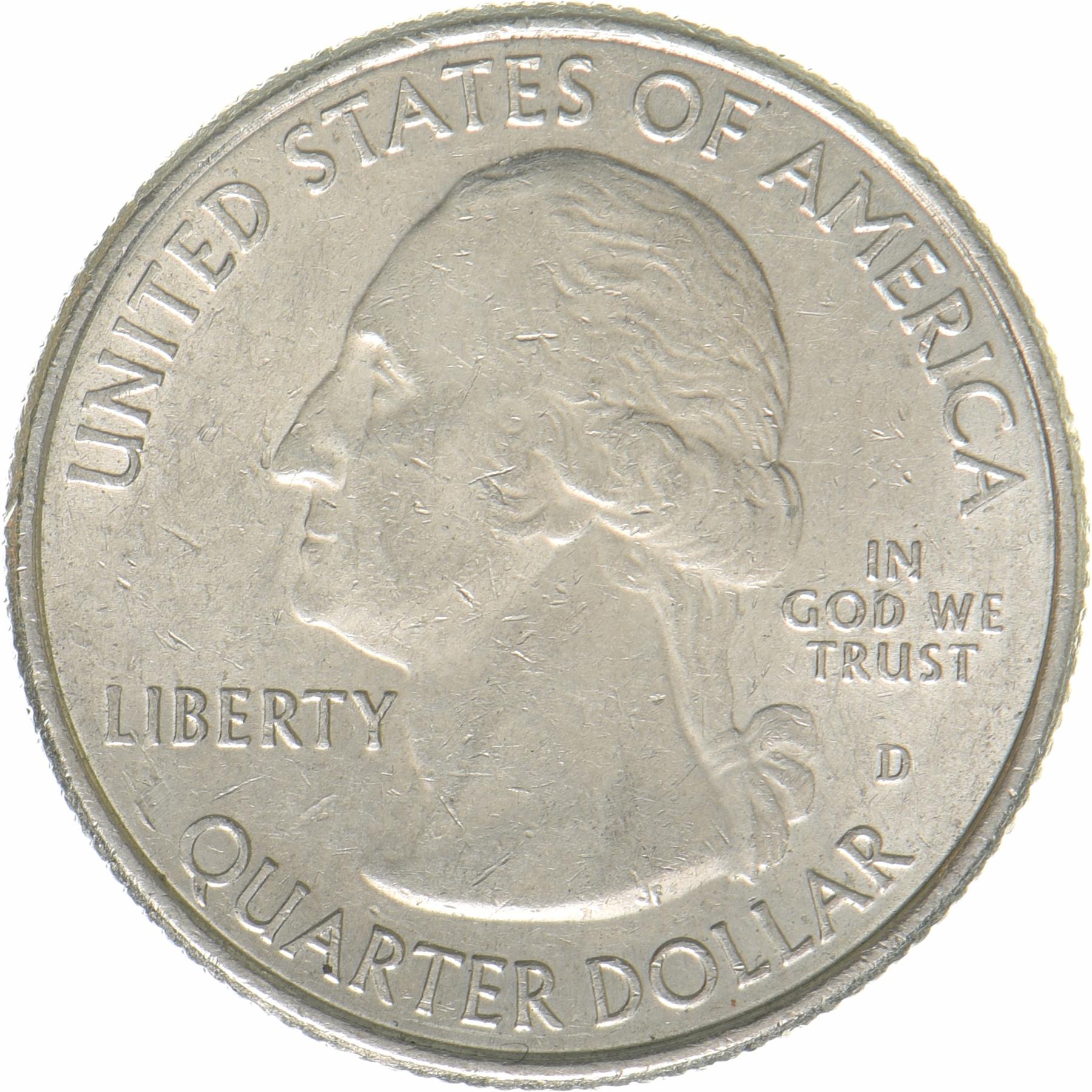 United States | 1/4 Dollar Coin | Homestead National Monument | Km:597 | 2015