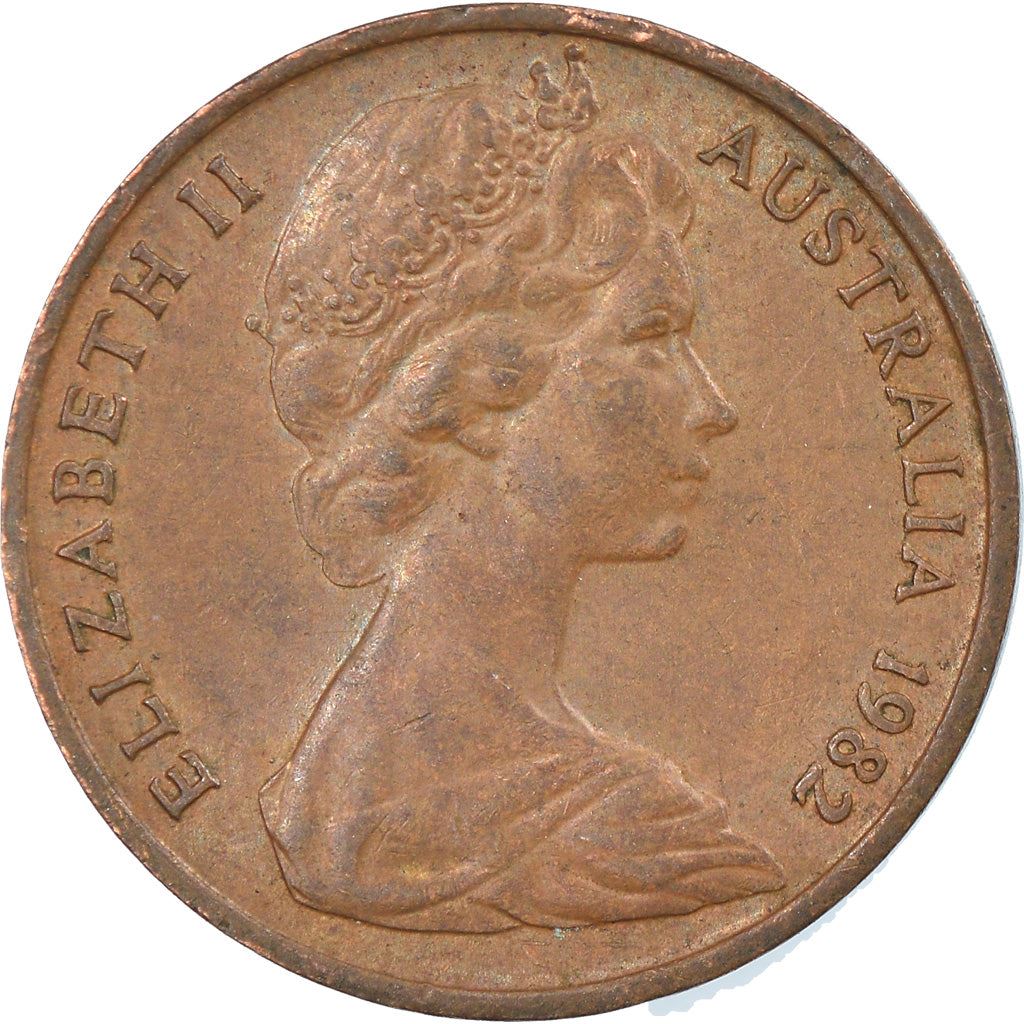 Australia | 1 Cent Coin | Feather-tailed Glider | Km:62 | 1966 - 1984