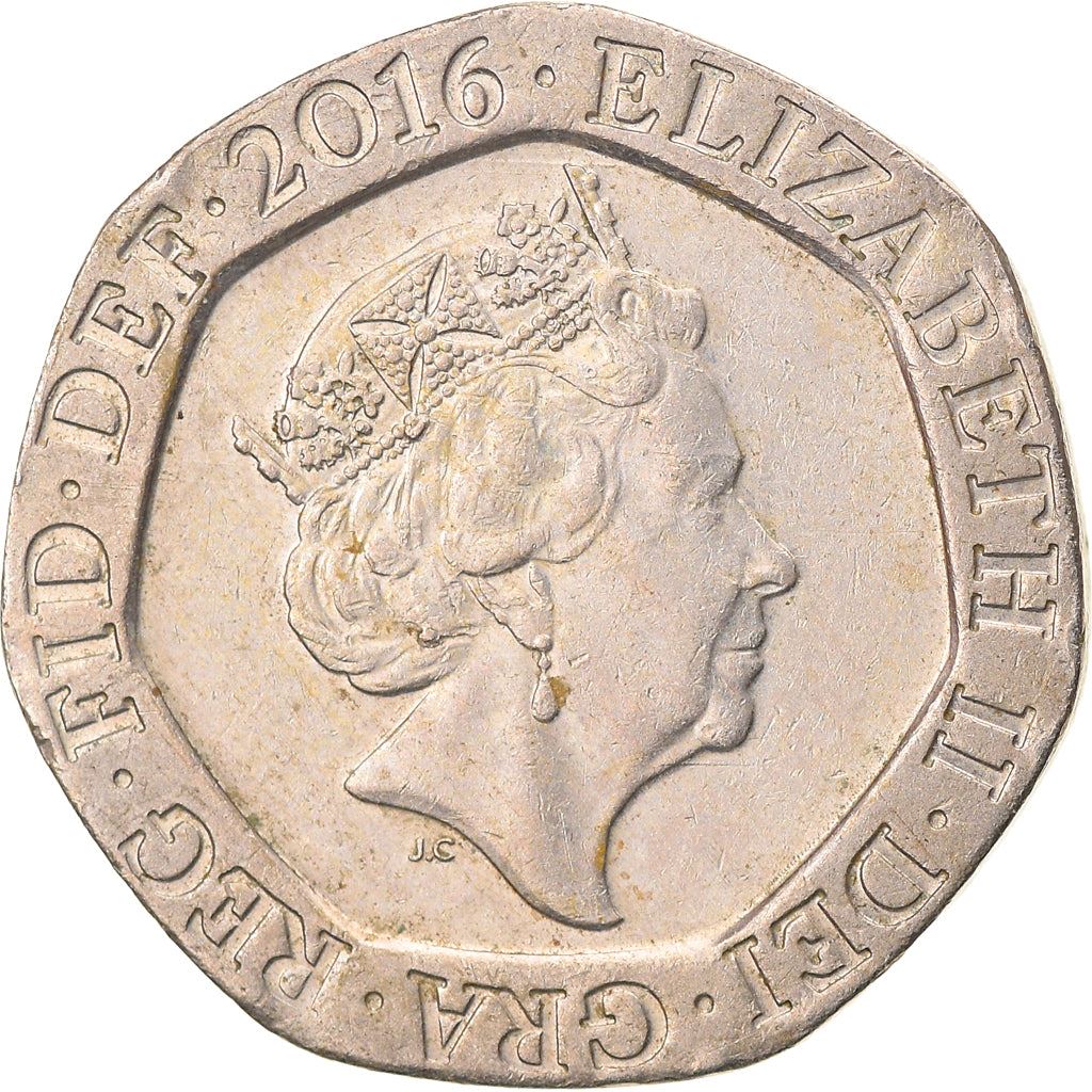 United Kingdom | 20 Pence Coin | Elizabeth II | Km:1336 | 2015 - 2022