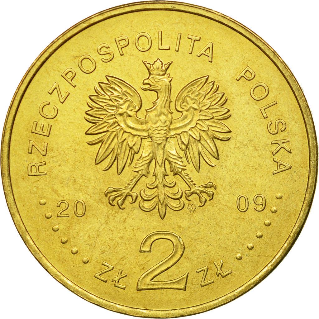 Poland | 2 Zlotys Coin | Jędrzejów | Y:710 | 2009