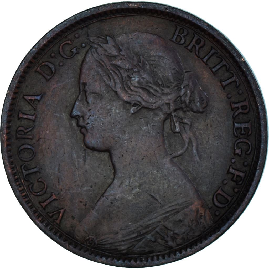 United Kingdom | 1 Farthing Coin | Victoria | Km:747 | 1860 - 1873