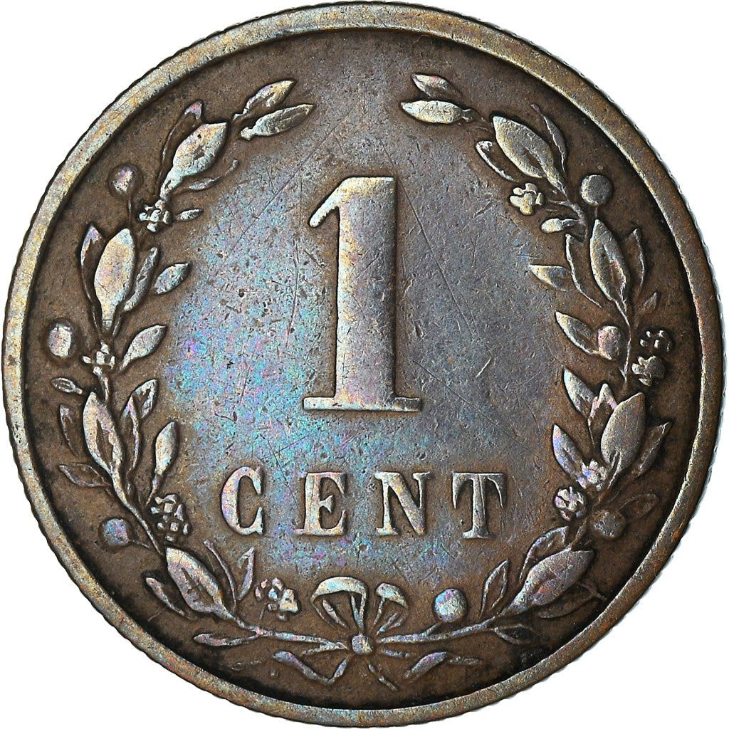 Pays-Bas | Pièce de 1 cent | Lion | Km : 131 | 1901