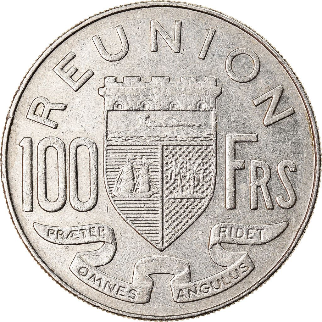 Reunion | 100 Francs Coin | Marianne | Nickel | KM:13 | 1964-1973
