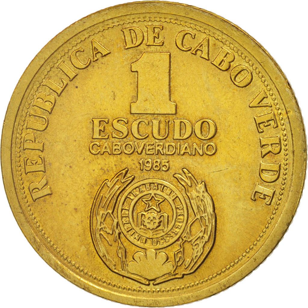 Cape Verde | 1 Escudo Coin | Independence | KM:23 | 1985