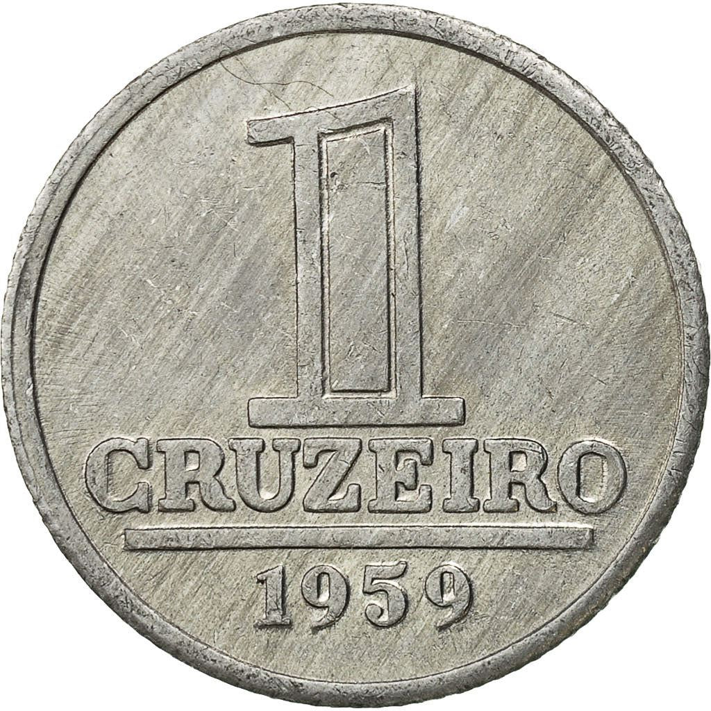Brazil | 1 Cruzeiro Coin | Star | Km:570 | 1957 - 1961