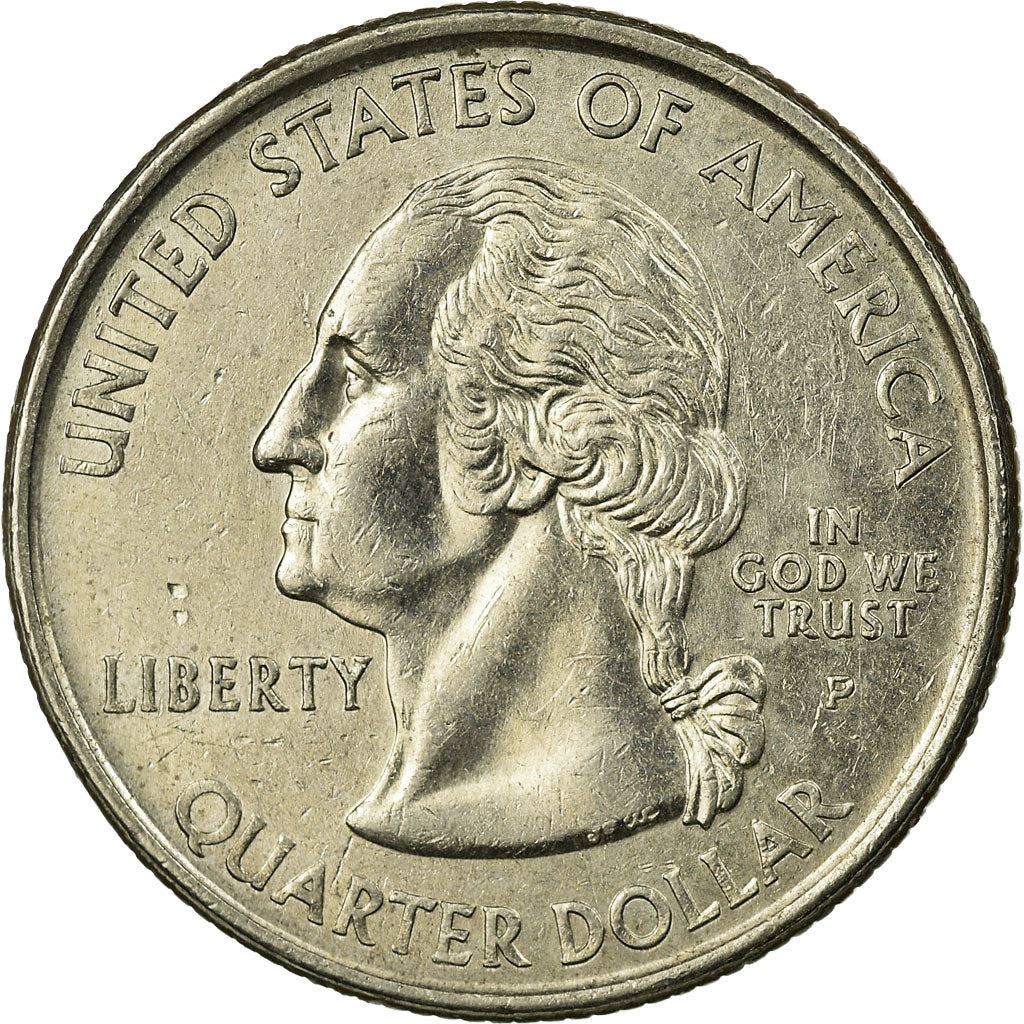 United States | 1/4 Dollar Coin | Kentucky | Km:322 | 2001