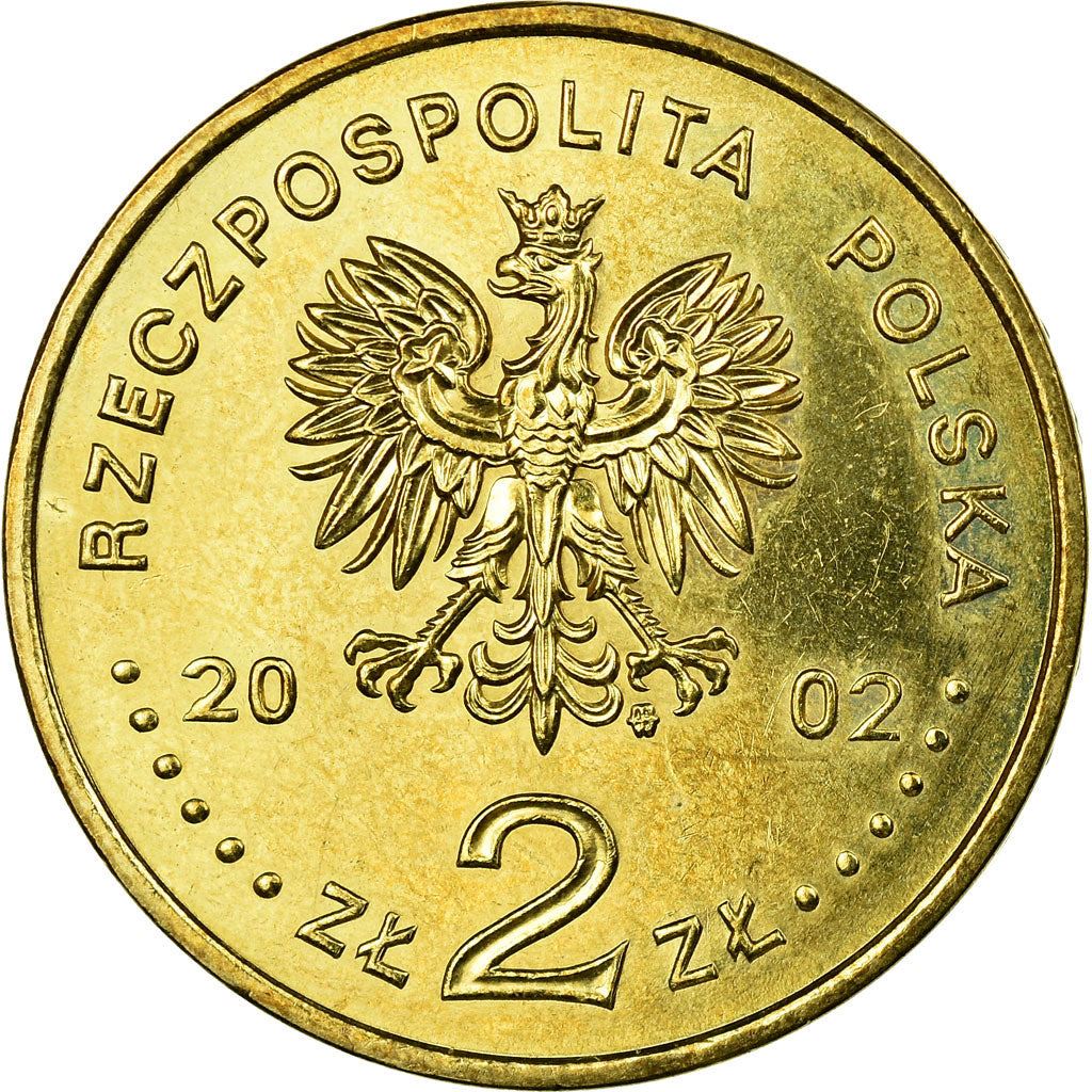 Poland | 2 Zlotys Coin | Malbork Castle | Y:443 | 2002